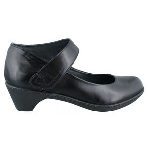 Dansko “Bess” Mary Jane Pump, Black Leather